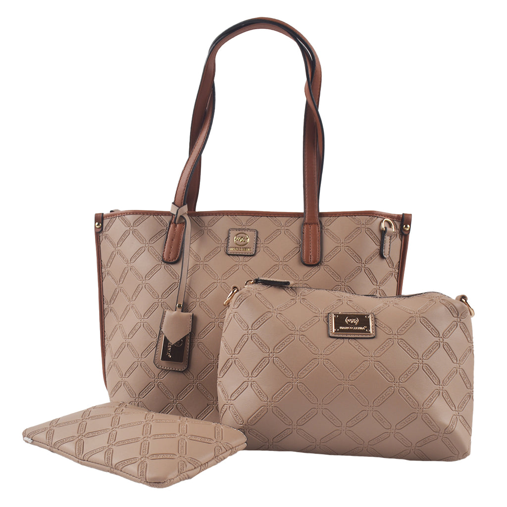 Cartera 3 en 1 Marcia Beige