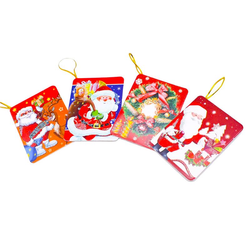 Pack de 4 Tarjetas para Dedicatoria Navideñas PTN04