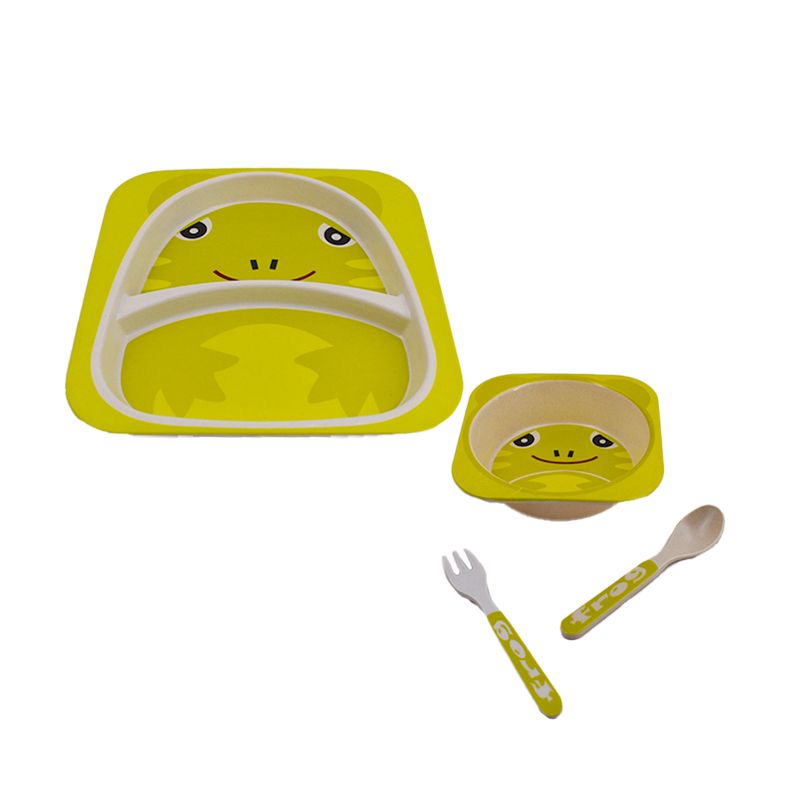 Kit de Comida para Bebé 4 Piezas BST22 Multicolor