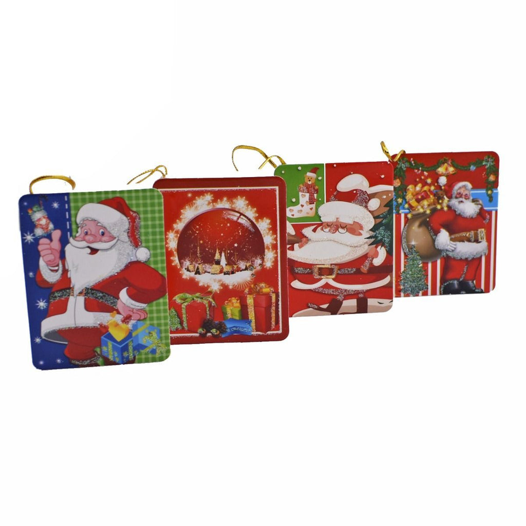 Pack de 4 Tarjetas para Dedicatoria Navideñas PTN01